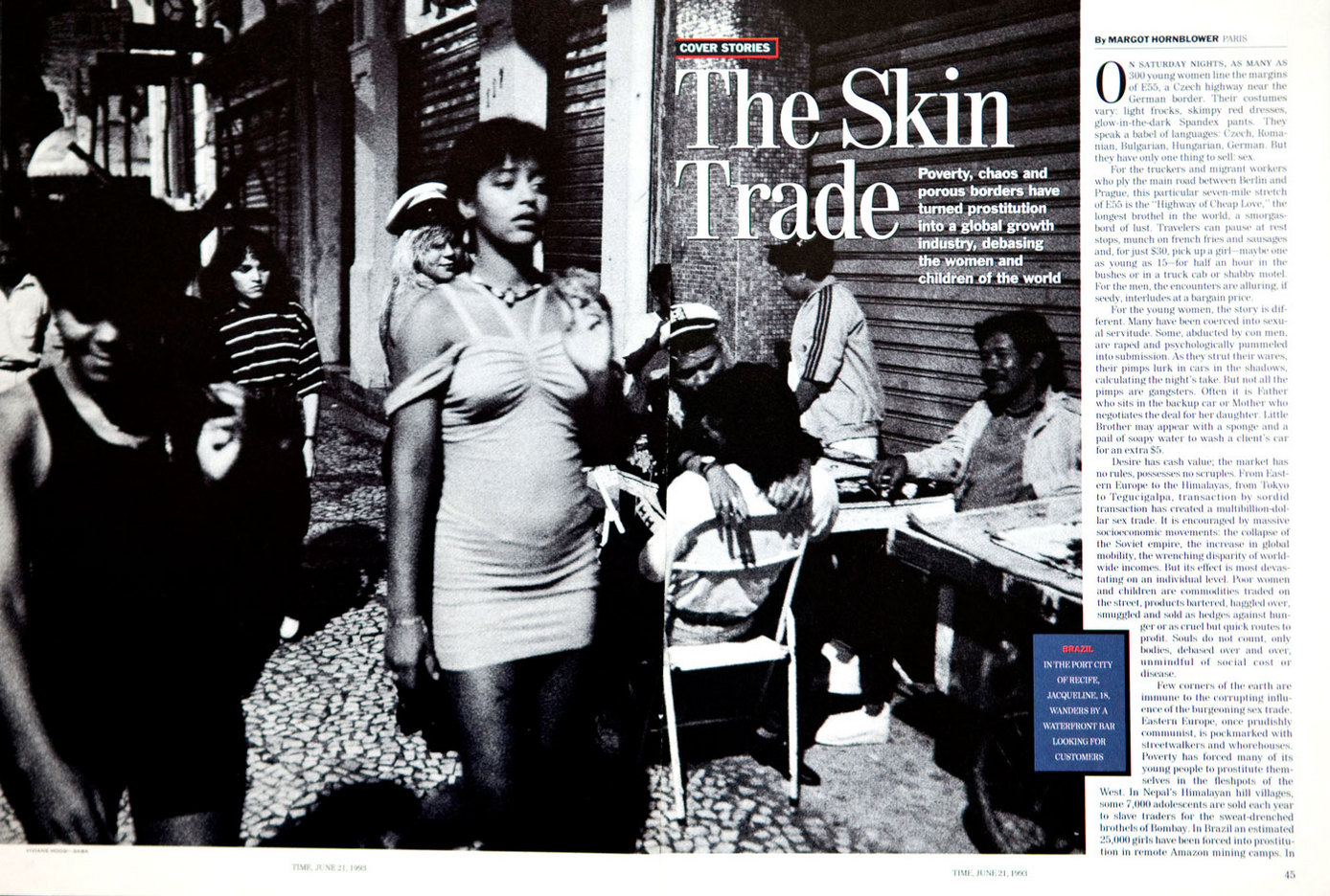 The Skin Trade, Time Magazine. USA : TEAR SHEETS : Viviane Moos |  Documentary Photographer