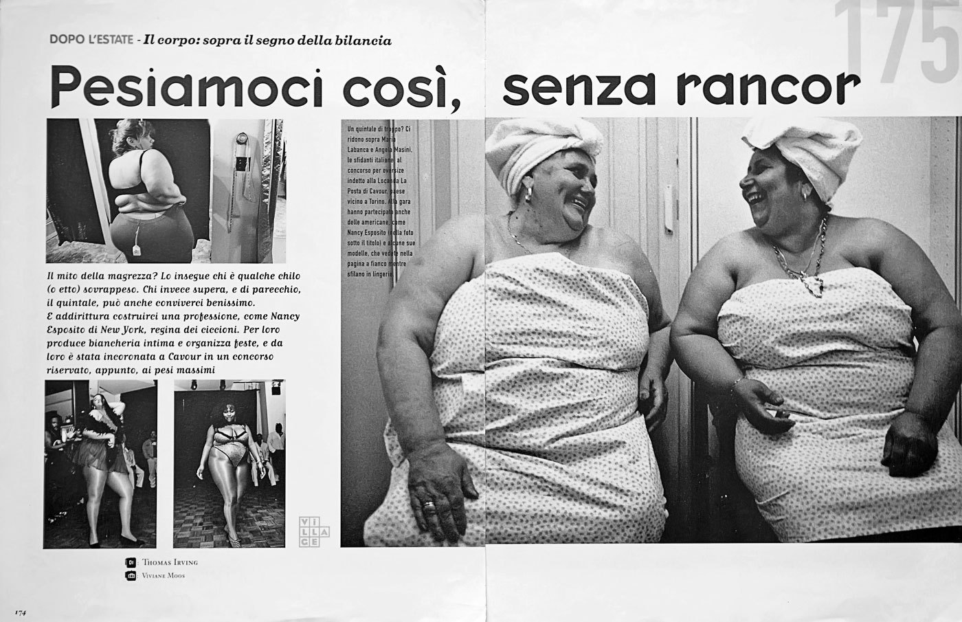 Mr and Mrs World Fat Competition, Italy : TEAR SHEETS : Viviane Moos |  Documentary Photographer