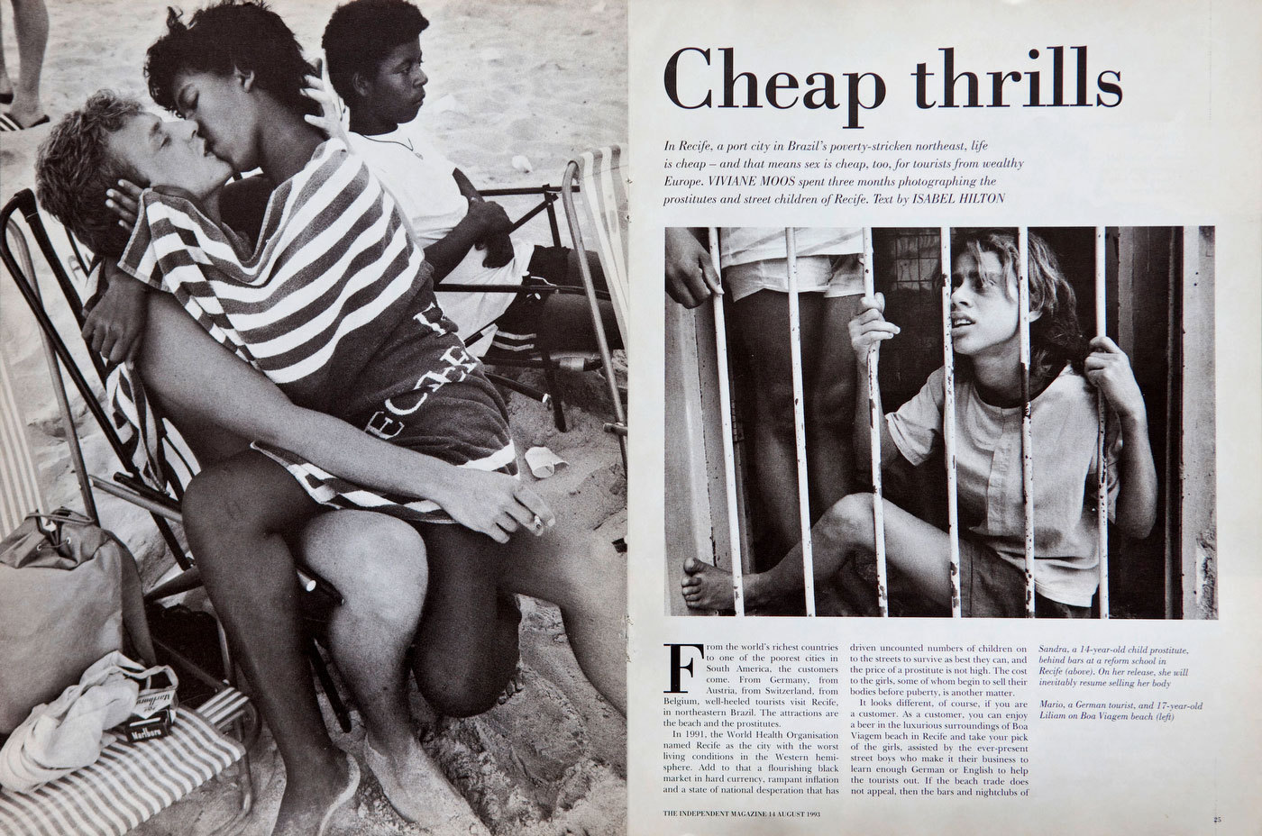 Selling Sex in Brazil. The Independent Magazine, UK. : TEAR SHEETS : Viviane Moos |  Documentary Photographer