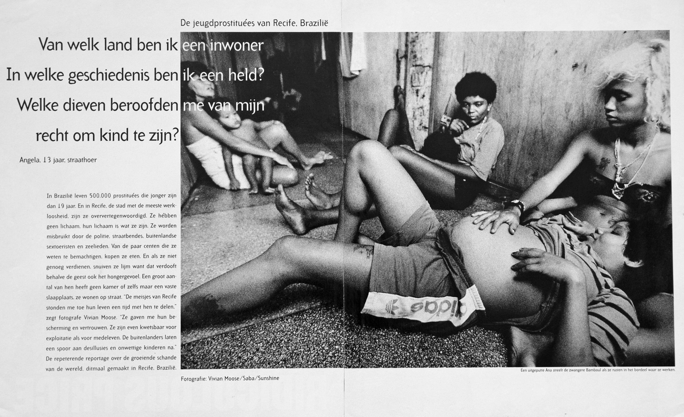 Child Prostitutes of Brazil. Holland : TEAR SHEETS : Viviane Moos |  Documentary Photographer