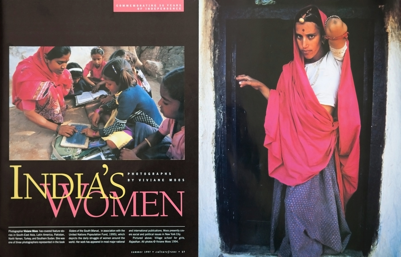 India's Women. USA : TEAR SHEETS : Viviane Moos |  Documentary Photographer