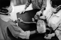 Medical aid for a newly arrived orphan - © Viviane Moos