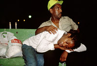 A homeless couple in New York - © Viviane Moos