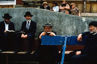 Funeral of Rabbi Menachem Mendel Schneerson, leader of the Lubavitch movement of Chassidic Judaism - © Viviane Moos
