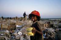 Happiness is finding milk, even in the garbage dump - © Viviane Moos