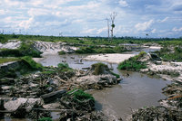Where once forests grew now nothing remains, Central Borneo - © Viviane Moos