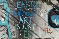 Earth Without Art is Just "EH" - © Viviane Moos